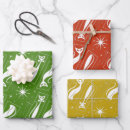 Search for retro christmas wrapping paper Mcm