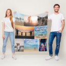Search for 8 photo collage blankets Memories