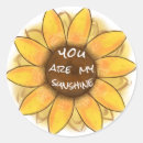 Recherche de fleur du soleil autocollants Pour enfants
