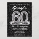 Search for milestone 60th birthday invitations Classy