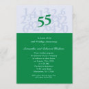Search for 55th emerald anniversary invitations Party