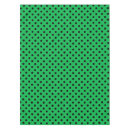 Search for green polka dot tablecloths Pattern