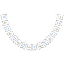 Search for easter bunting flags Watercolor