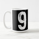 Search for number 9 mugs Numbers