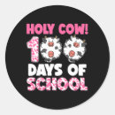 Search for kindergarten student stickers Happy 100th day