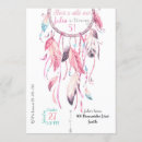 Recherche de dreamcatcher invitations Tribal