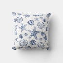 Search for coastal design pillows Blue