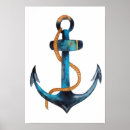 Recherche de ancre marine posters Bleu