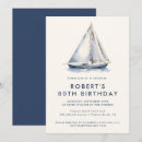Search for yacht birthday invitations Coastal