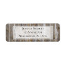 Search for charming return address labels Rustic