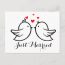 Search for red birds wedding invitations Lovebirds