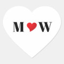 Search for valentines day monogram stickers Heart