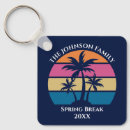 Search for spring break keychains Palm tree
