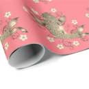 Search for koi wrapping paper Gold