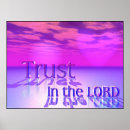 Search for trust in the lord posters Verse