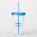 Search for and straw Business logo