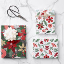 Search for poinsetta wrapping paper Green
