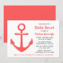 Search for boat bridal shower invitations Ocean