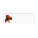 Search for dog breeds return address labels Boxer