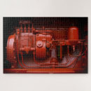 Recherche de tracteur rouge puzzles Toute personne