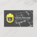 Search for blueprints business cards Construction