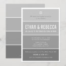 Search for grey ombre invitations Typography
