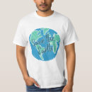 Search for save the earth tshirts Planet
