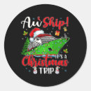 Search for cruise ship stickers Xmas