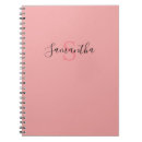 Search for monogram notebooks Girly