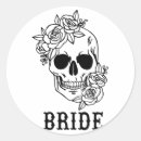 Search for skull wedding stickers Bride