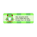 Search for tree frog return address labels Cute