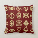 Recherche de symbole africain coussins Tribal