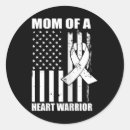 Search for stroke red ribbon stickers Disease