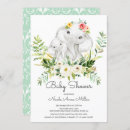 Search for mint and white baby shower invitations Cute