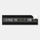 Search for dreams bumper stickers Funny
