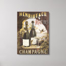Search for champagne canvas prints Wine
