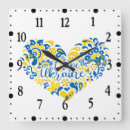 Recherche de amour patriotique horloges Coeur