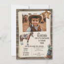 Search for western 4x6 invitations Horse