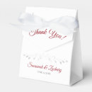 Recherche de blanc rouge mariage ballotins Merci