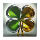 Search for green shamrock tiles Four leaf clover