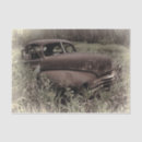 Search for vintage car tissue paper Decoupage