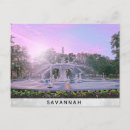 Recherche de savannah ga cartes postales Fontaine