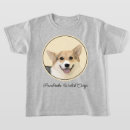 Search for corgi kids tshirts Pembroke welsh corgi