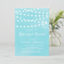 Search for turquoise rehearsal dinner invitations Rustic