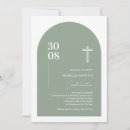 Search for simple modern invitations Green