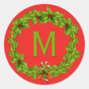 Search for holly wreath stickers Berry