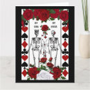 Search for gothic couple cards Red roses