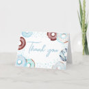 Search for donut thank you cards Blue