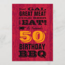 Search for bbq 50th birthday invitations Fifty