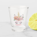Search for unicorn shot glasses Girly